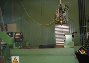 CNC System retrofitted for Laser Repair Welding